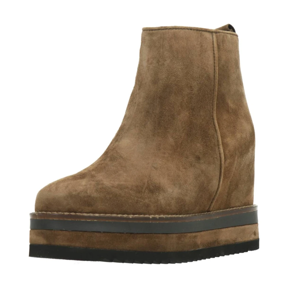 Alpe Ankle Boots Brown Dames