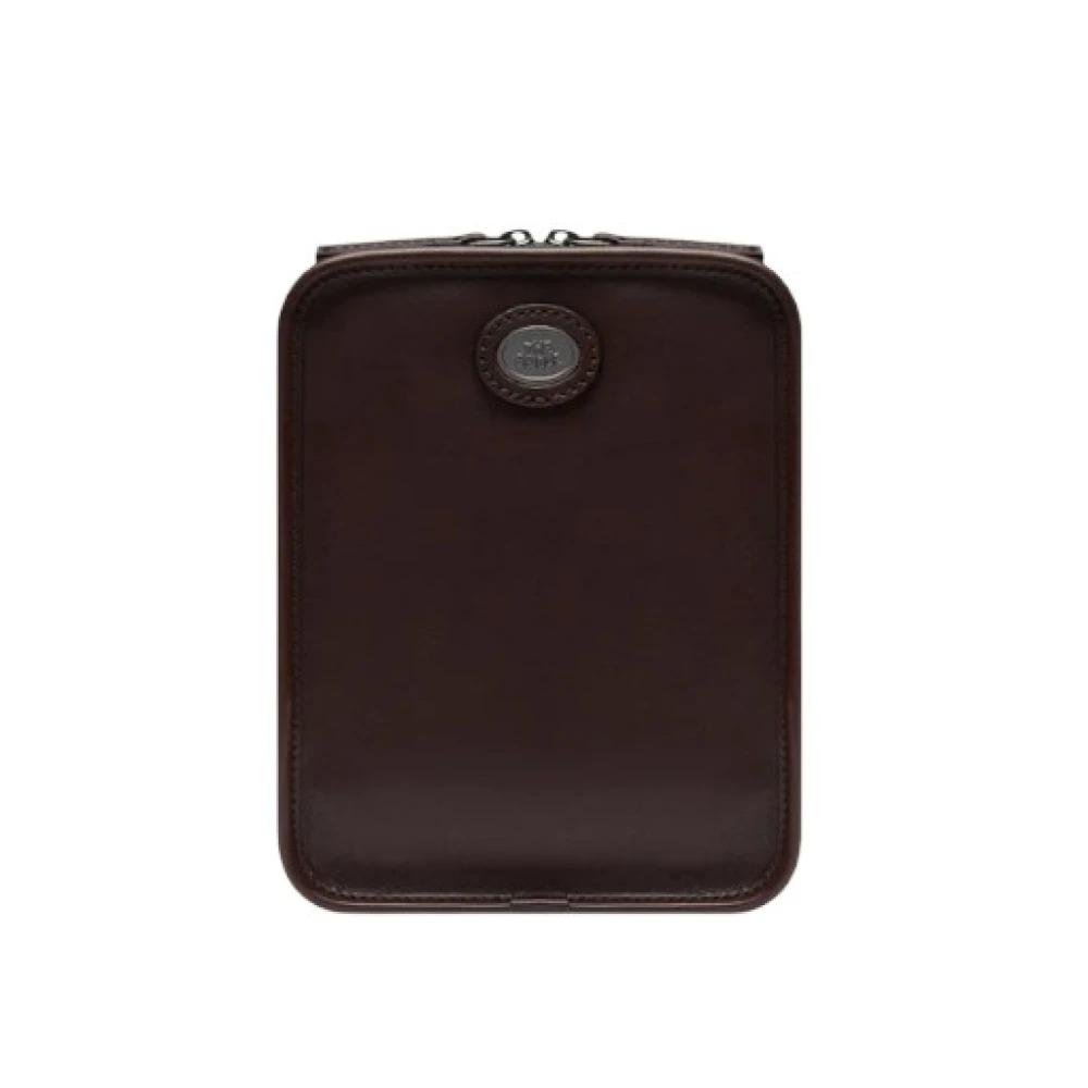 The Bridge Mannelijk Bruin Tassen Heren, One Size, Leer, Isaia Crossbody Piccolo