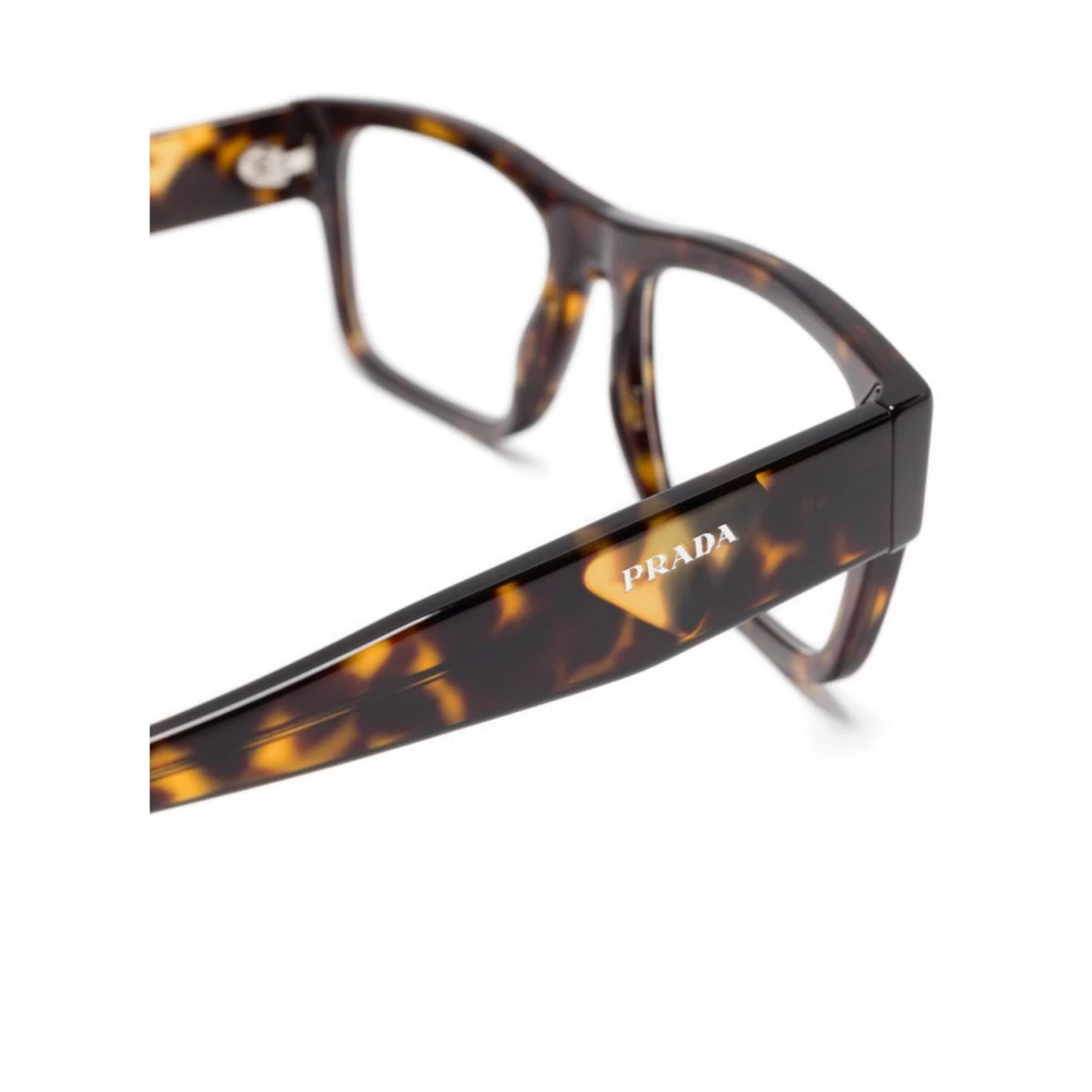 Prada PR 15Yv 2Au1O1 Optical Frame Brown Heren