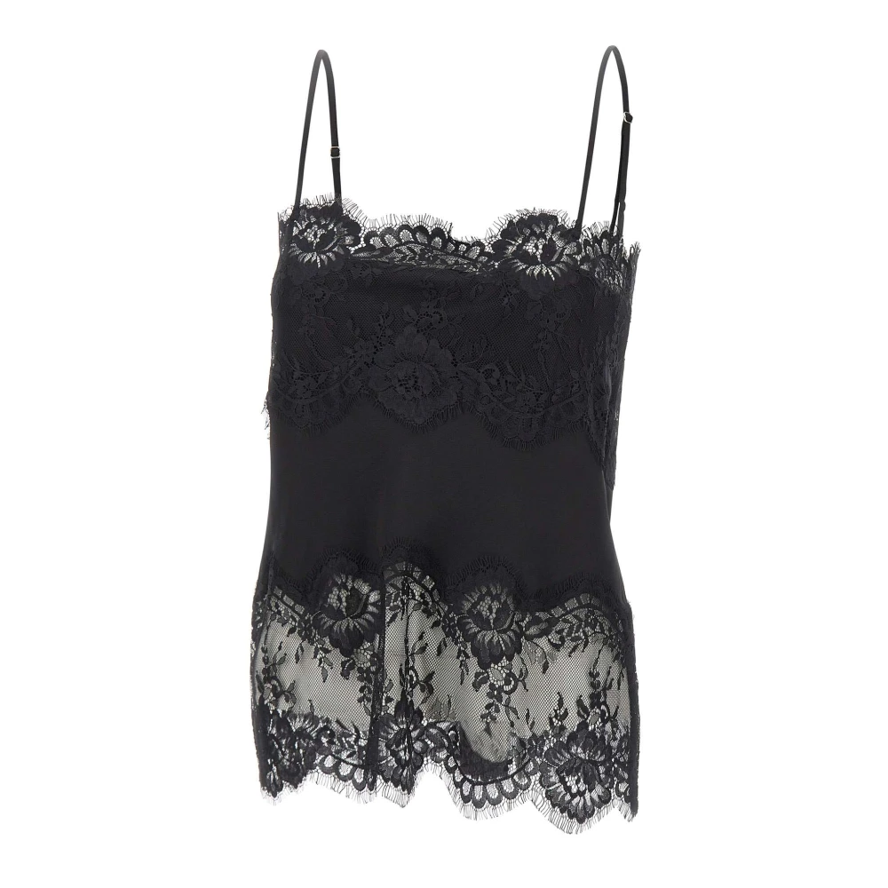 Birgitte Herskind Black Linnea Top - Female - Sleeveless Tops - S - Tops