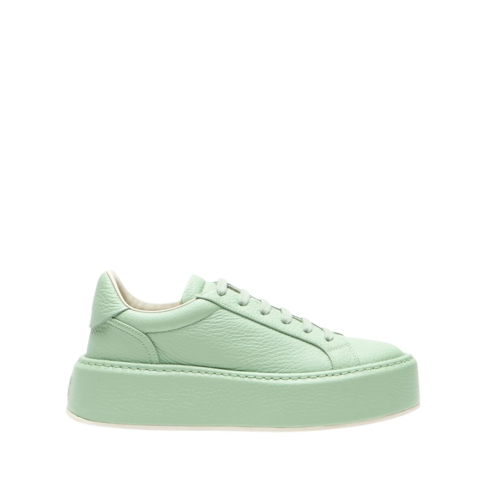 Casadei Women's Green I-Box Platform Sneaker - Sneakers - 5 Uk - Shoes