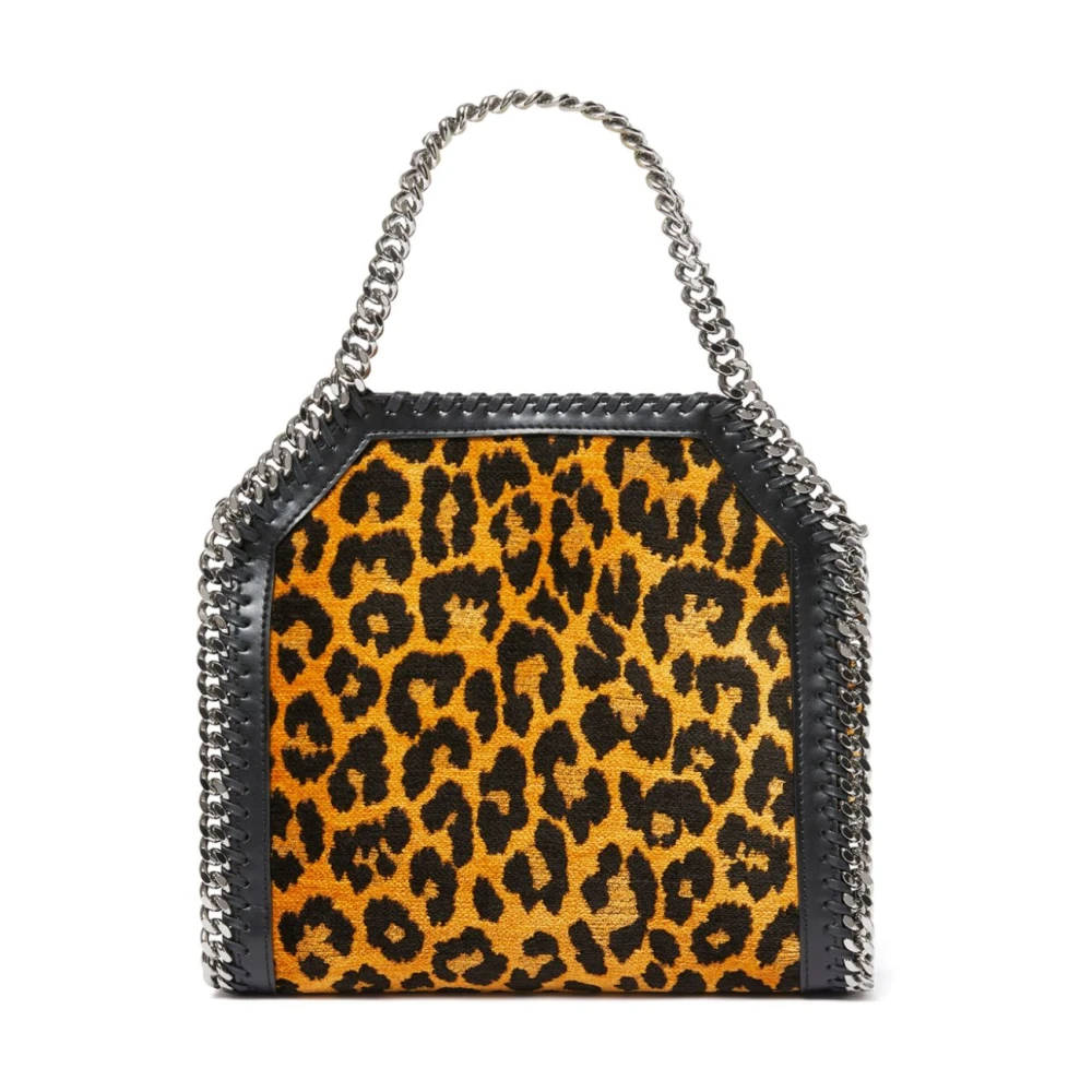 Stella Mccartney Luipaard Tote Tas Bruin Animalier Brown Dames