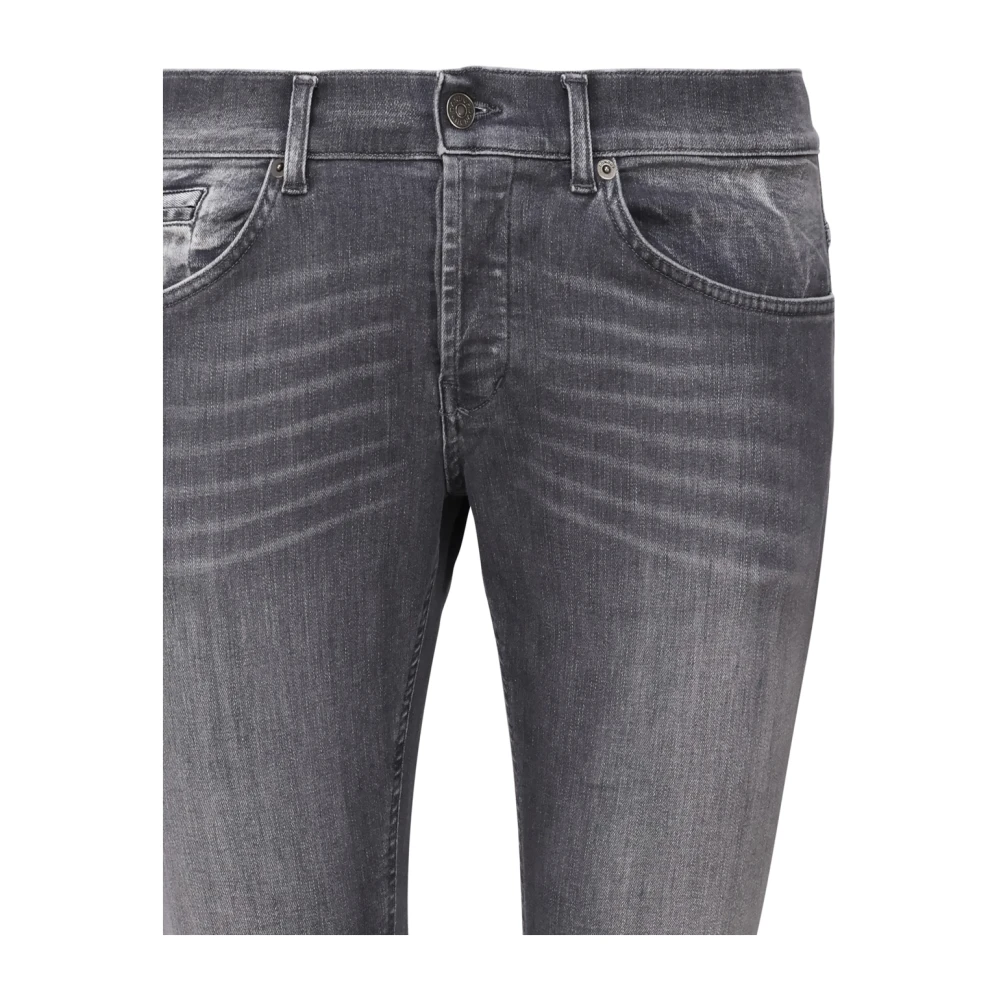 Dondup Grijze Skinny Jeans Voorsluiting Gray Heren