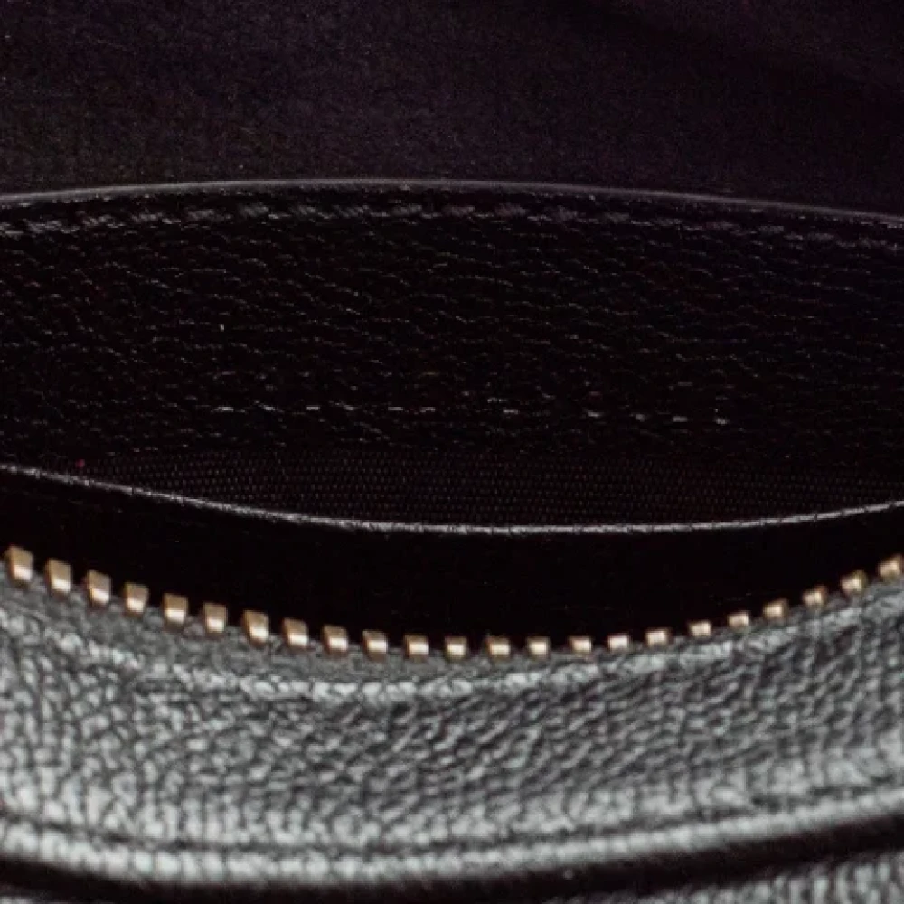 Gucci Vintage Pre-owned Leather gucci-bags Black Dames