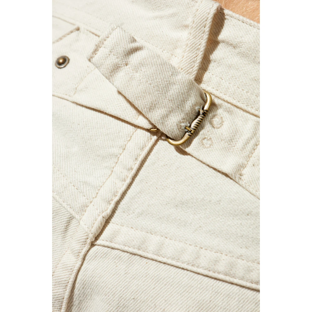 Maison Margiela Jeans met gesp Beige Heren