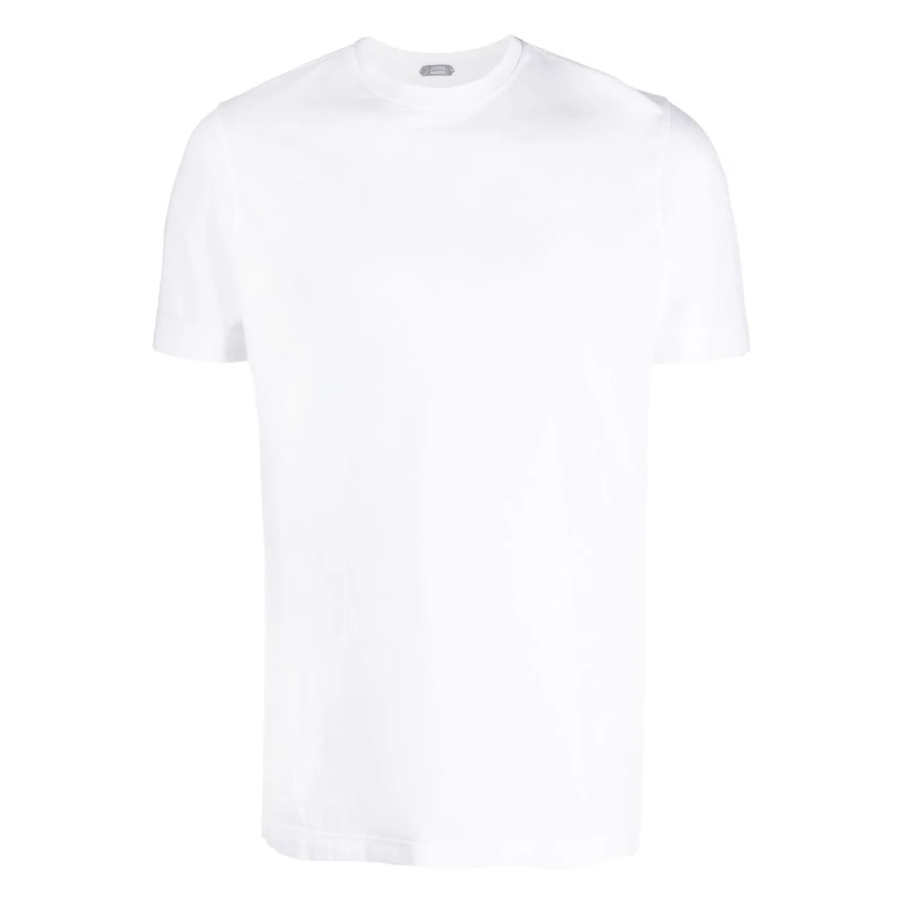 Zanone - Tops > T-Shirts - White - Zanone - Modalova