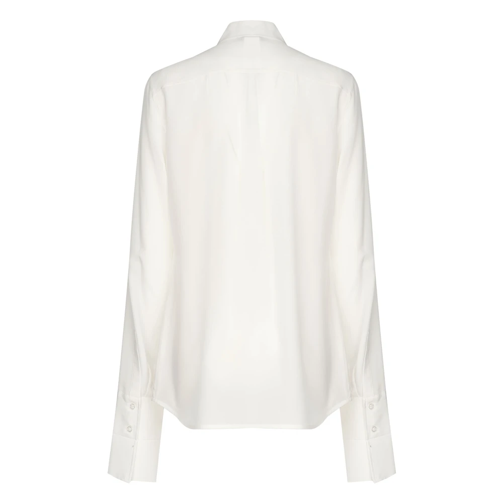 SPORTMAX Witte Gemona Shirt voor Vrouwen White Dames