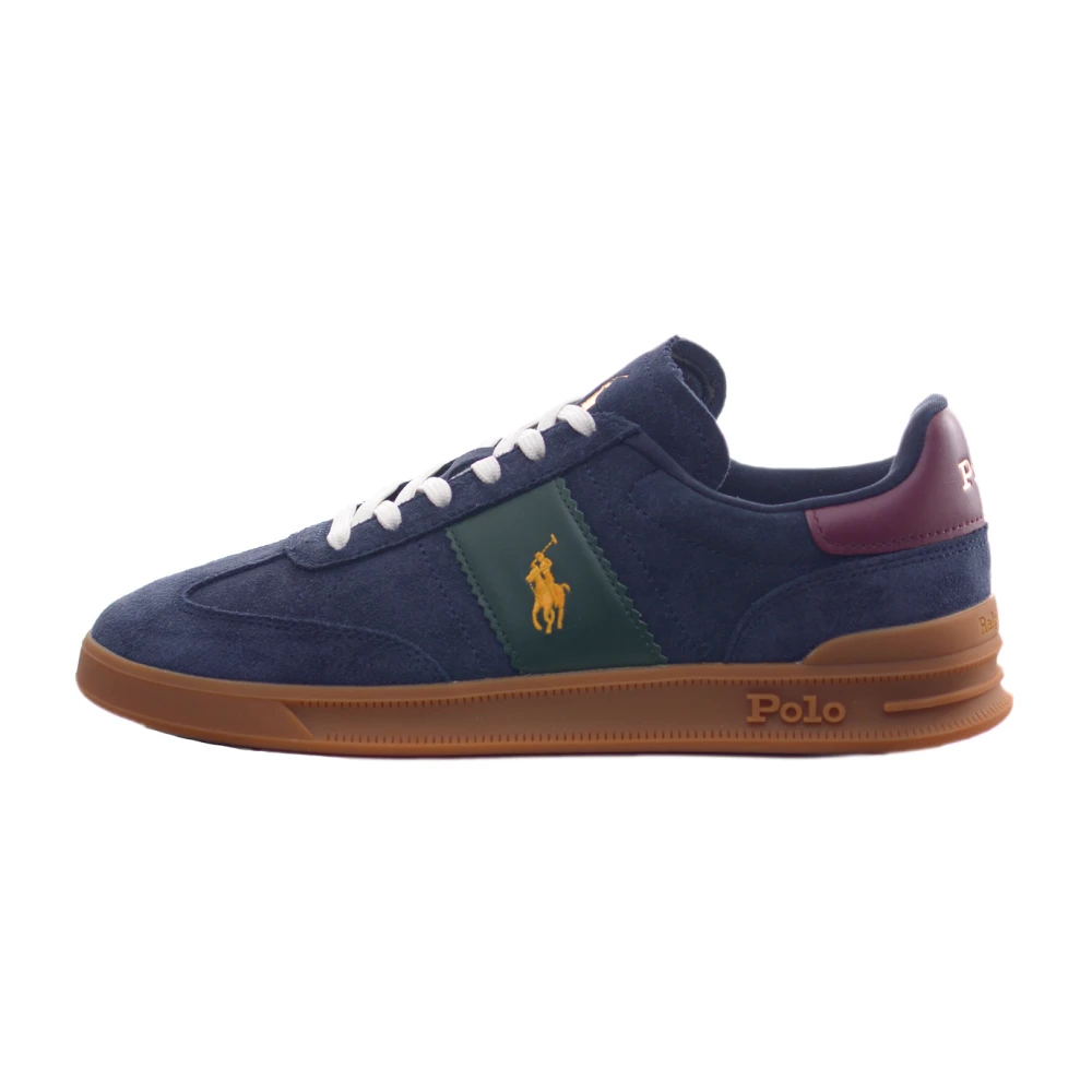 Ralph Lauren Uomo Blu Heritage Aera Sneaker