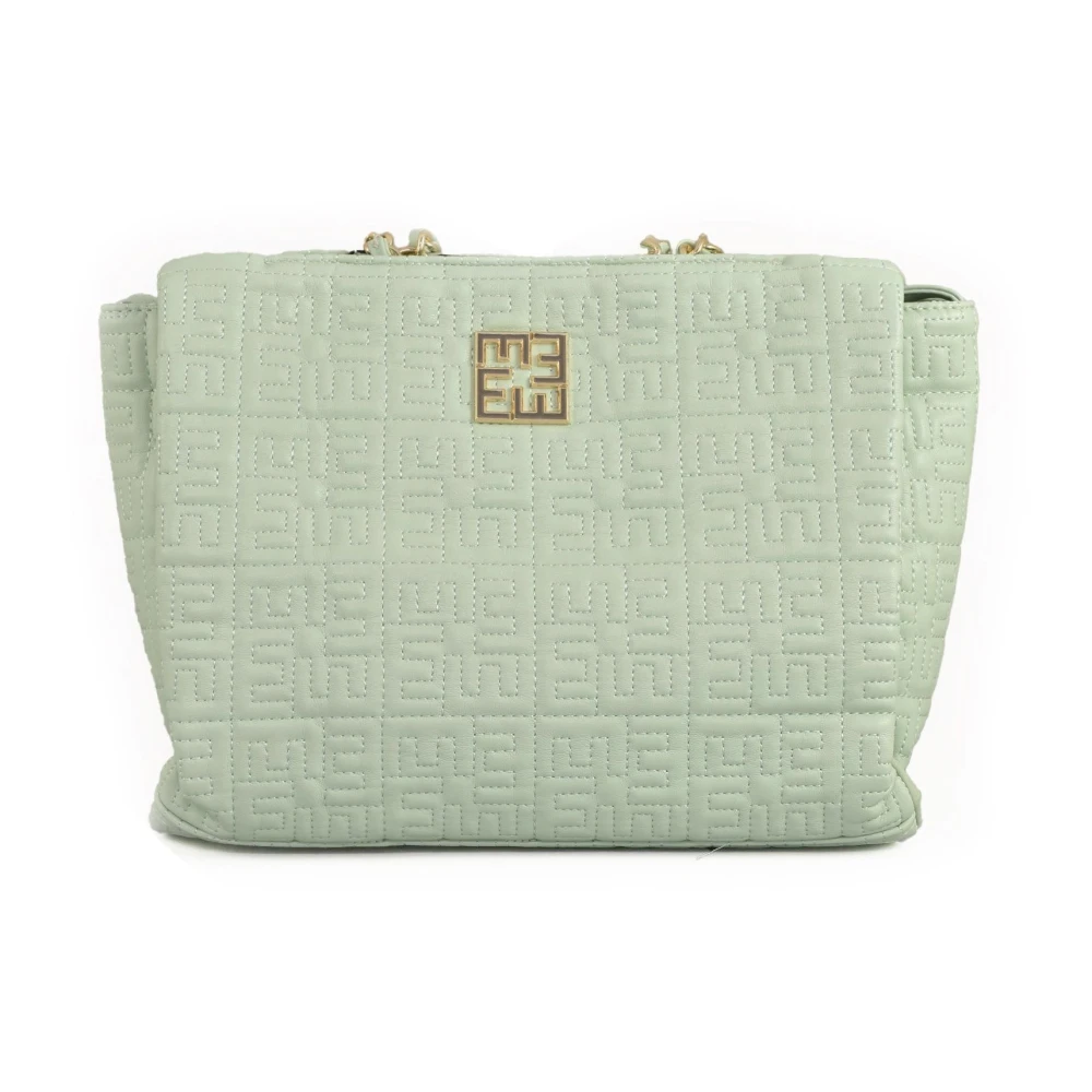 Ermanno Scervino Rosemary Tote Tas met Ritssluiting Green Dames