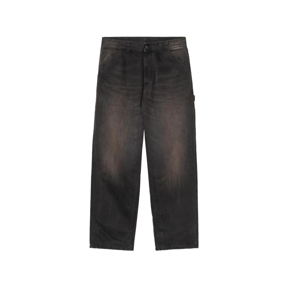 Carhartt Wip Uomo Nero Jeans, Xs, New,