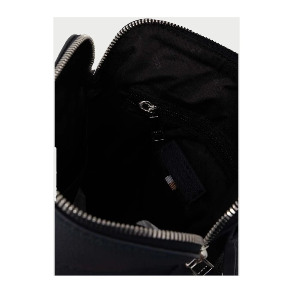 Hugo Boss Blauwe Crossbody Tas van Kunstleer Blue Heren