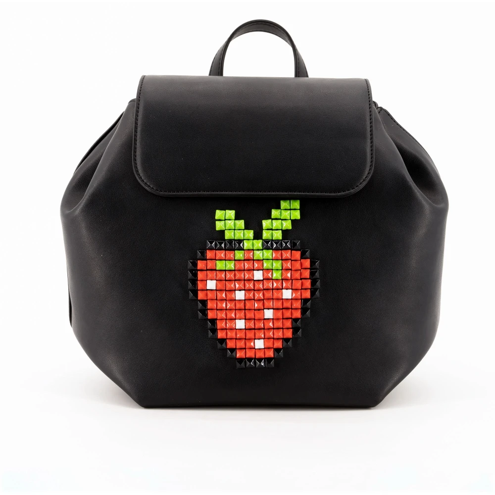 Braccialini Dames Leren Rugzak Outlet Prijs Black Dames