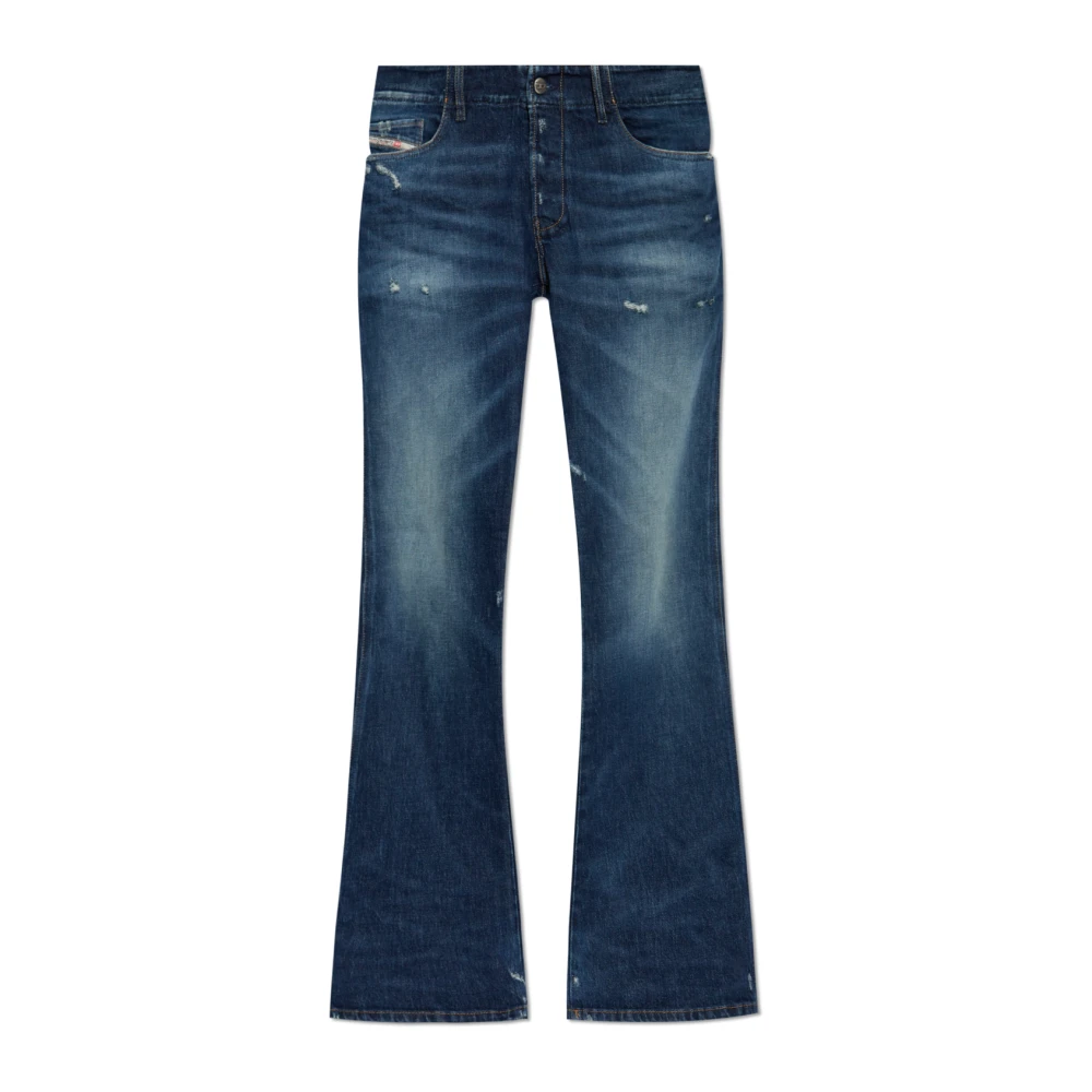 Diesel Jeans met ruwe afwerking D-Backler L.32 Blue Heren