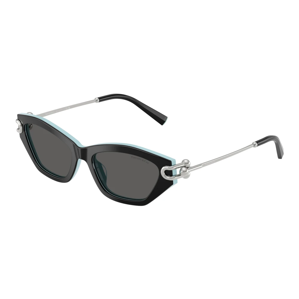Tiffany Women's Black Sunglasses, 53 Mm, Stylish Sunglasses With Unique Design