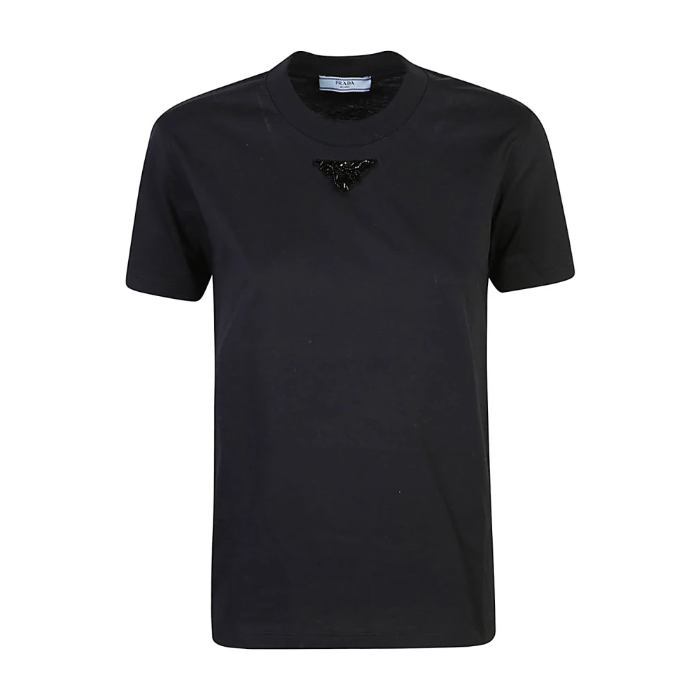 Prada Zwarte Sweater Dameskleding Aw24 Black Dames