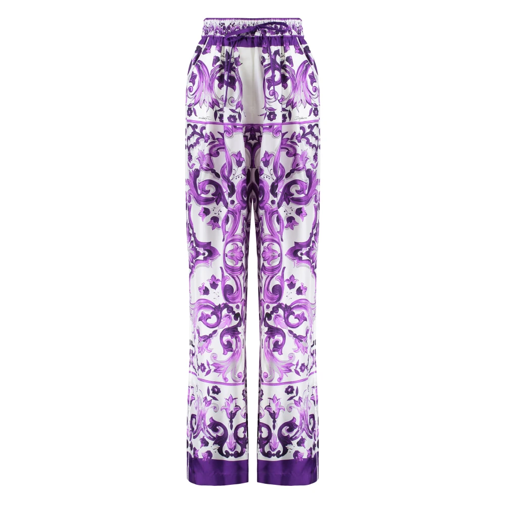 Trousers > Wide Trousers - - Dolce & Gabbana - Modalova