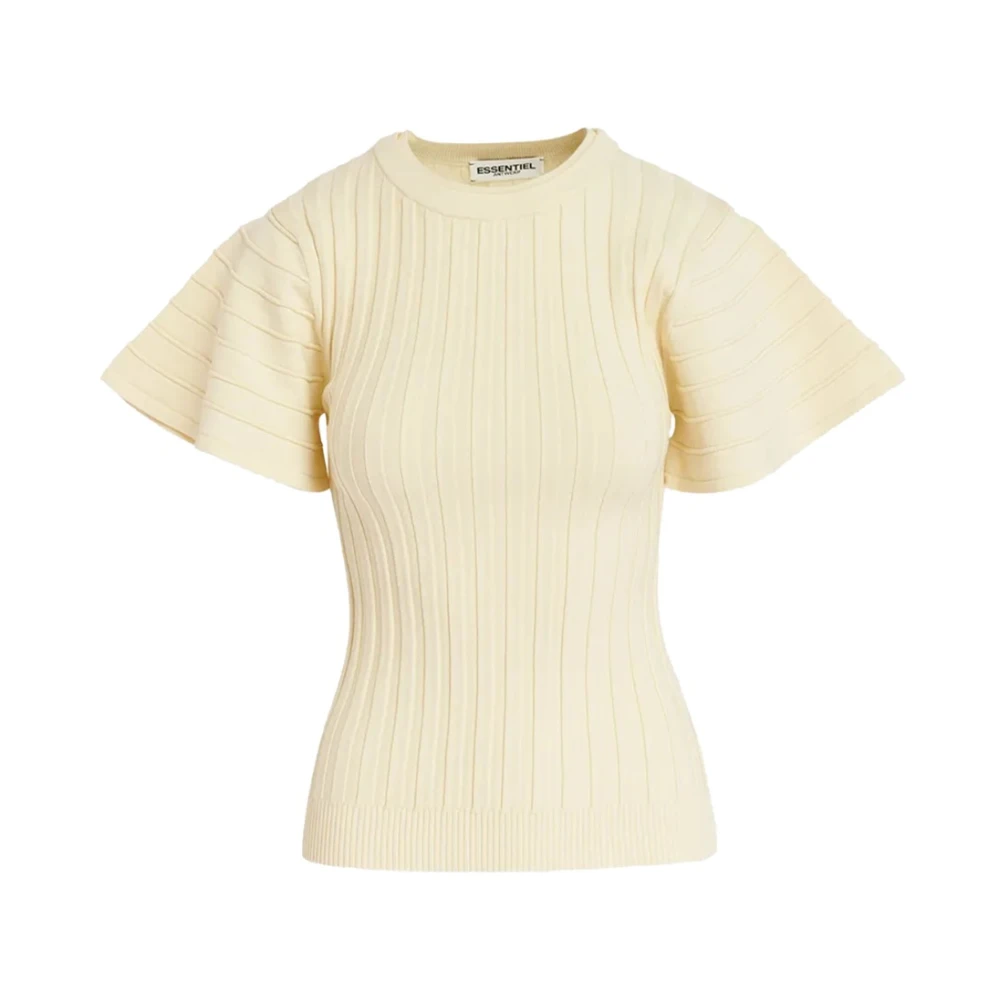 Essentiel Antwerp Off White Georgie Top Beige Dames