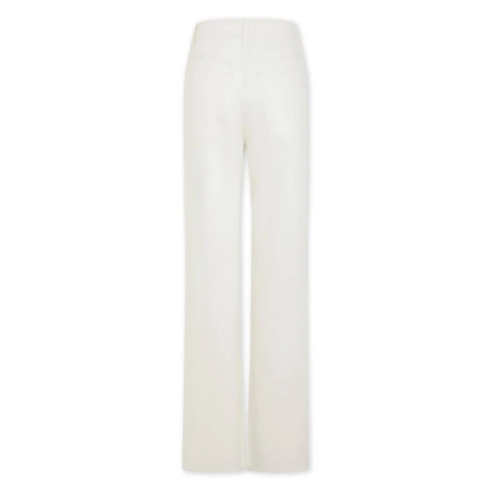 Paco Rabanne Off-White Denim Flared Jeans White Dames