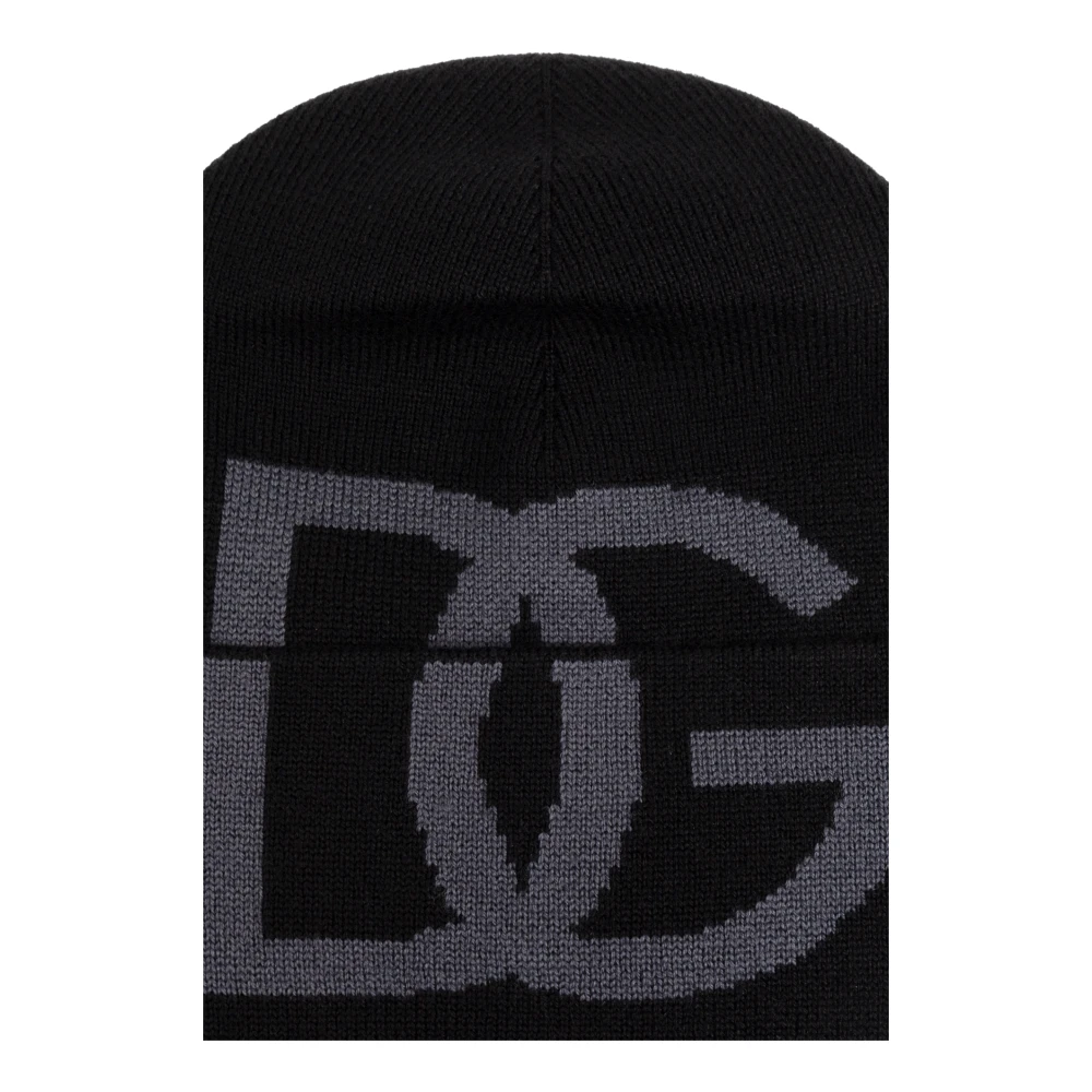 Dolce & Gabbana Pet met logo Black Heren