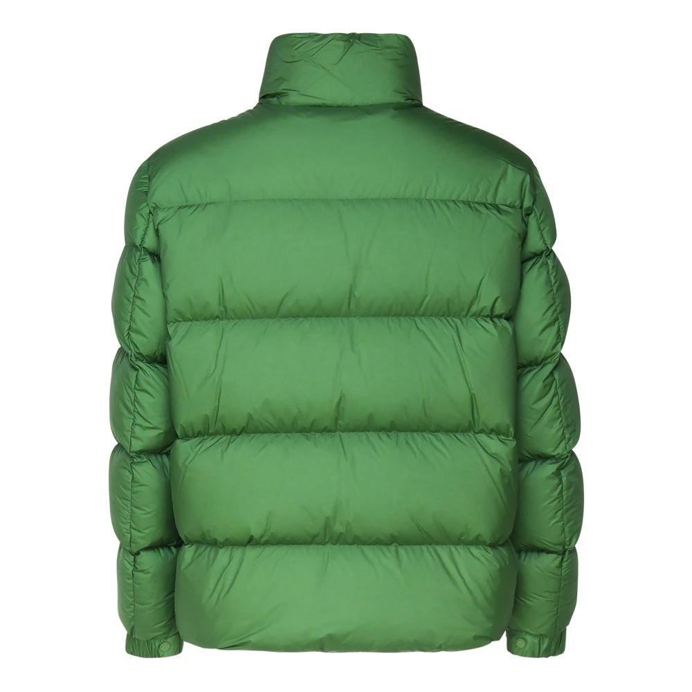 Moncler Groene Lichtgewicht Jas met Ritssluiting Green Heren