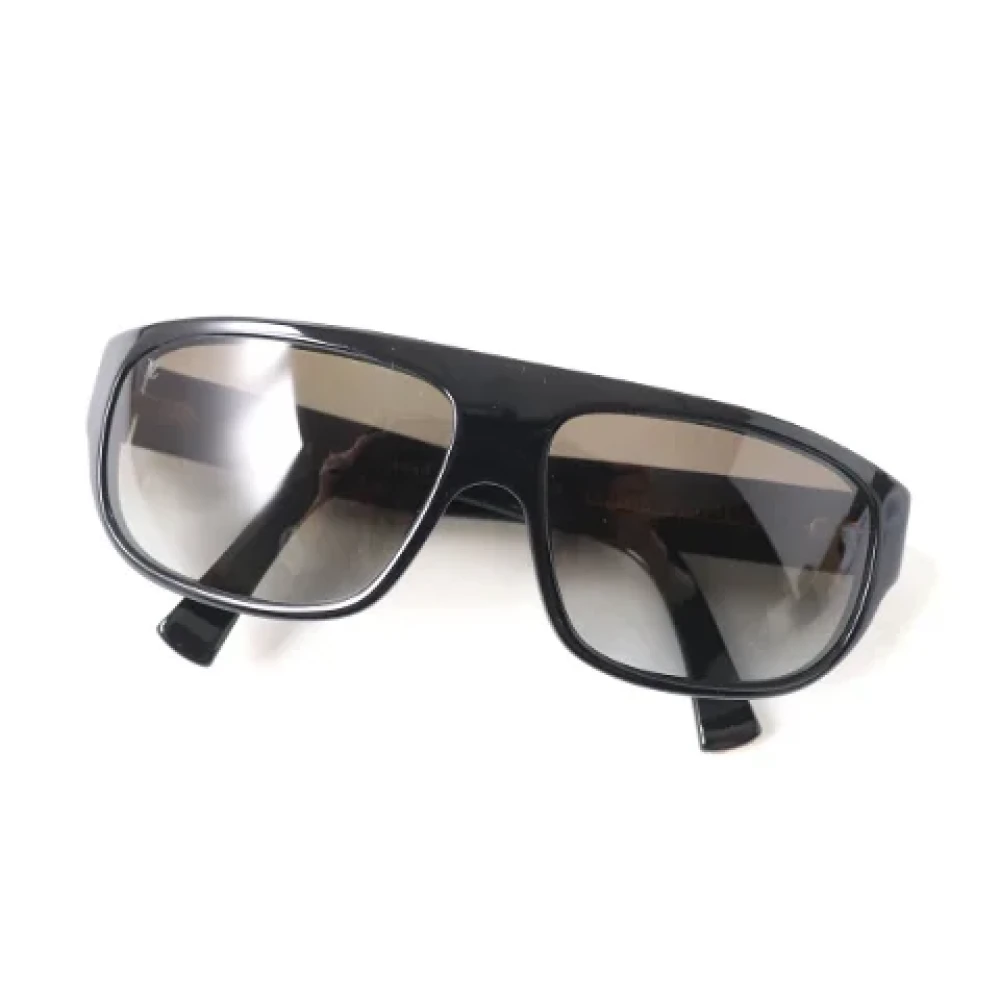 Louis Vuitton Vintage Pre-owned Plastic sunglasses Black Dames