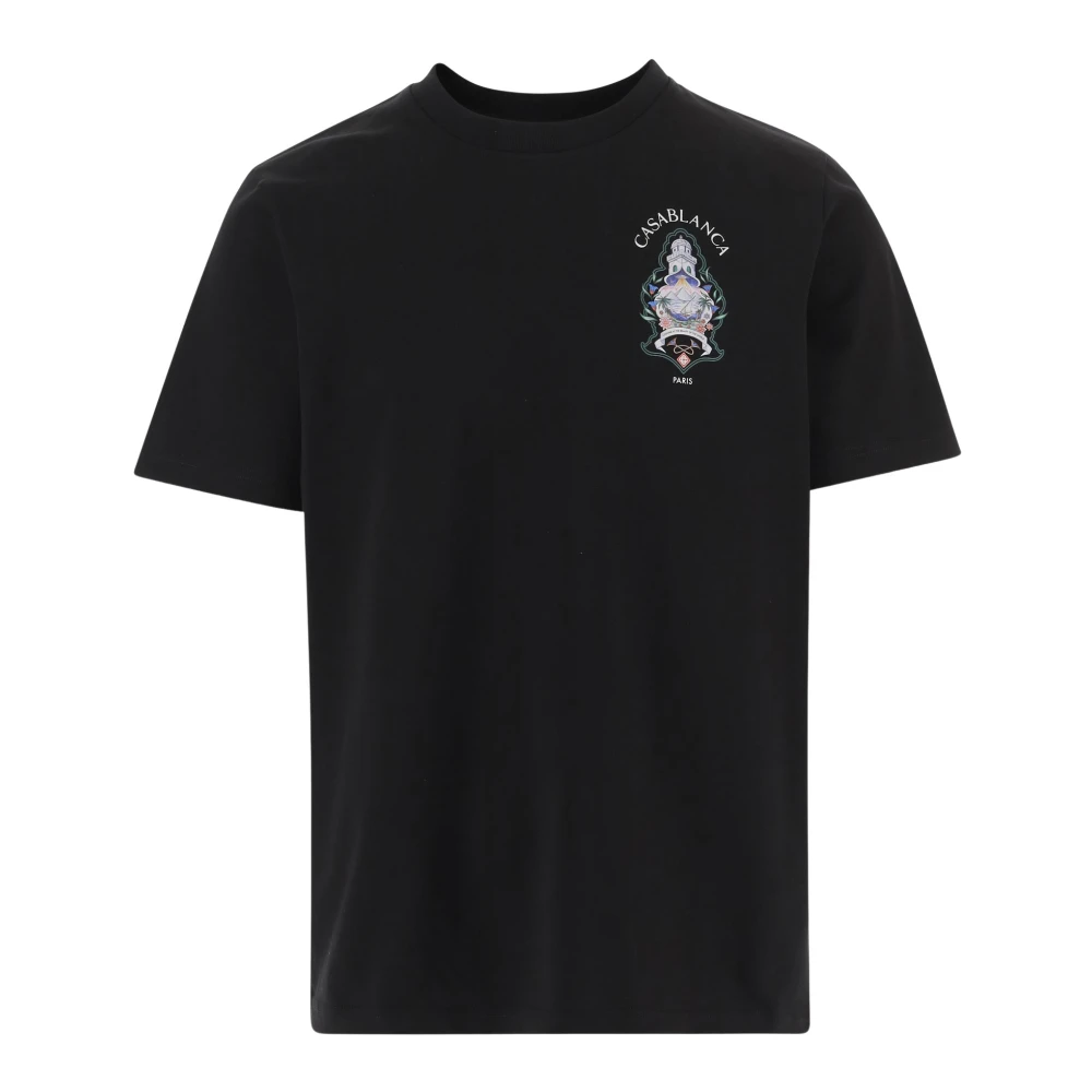 Casablanca Men's Black T-Shirts - T-Shirts - Xl - Tops