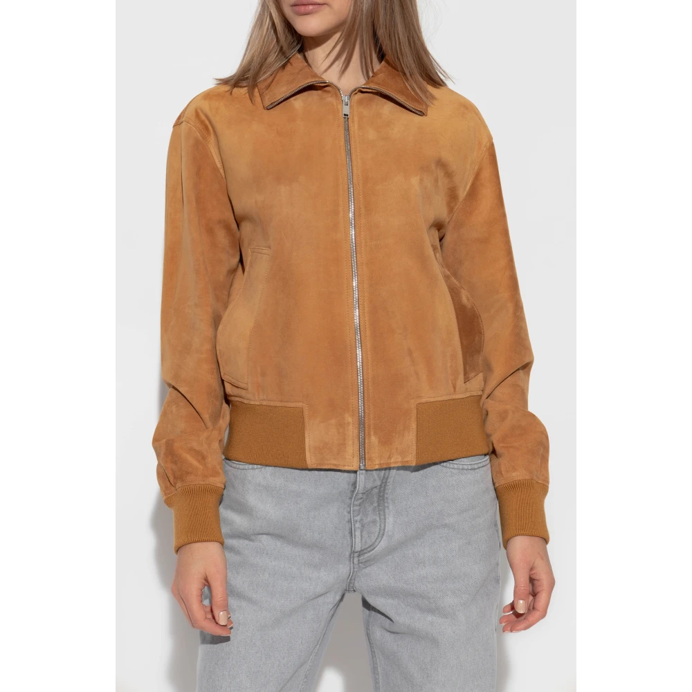 Bottega Veneta Suède jas Brown Dames