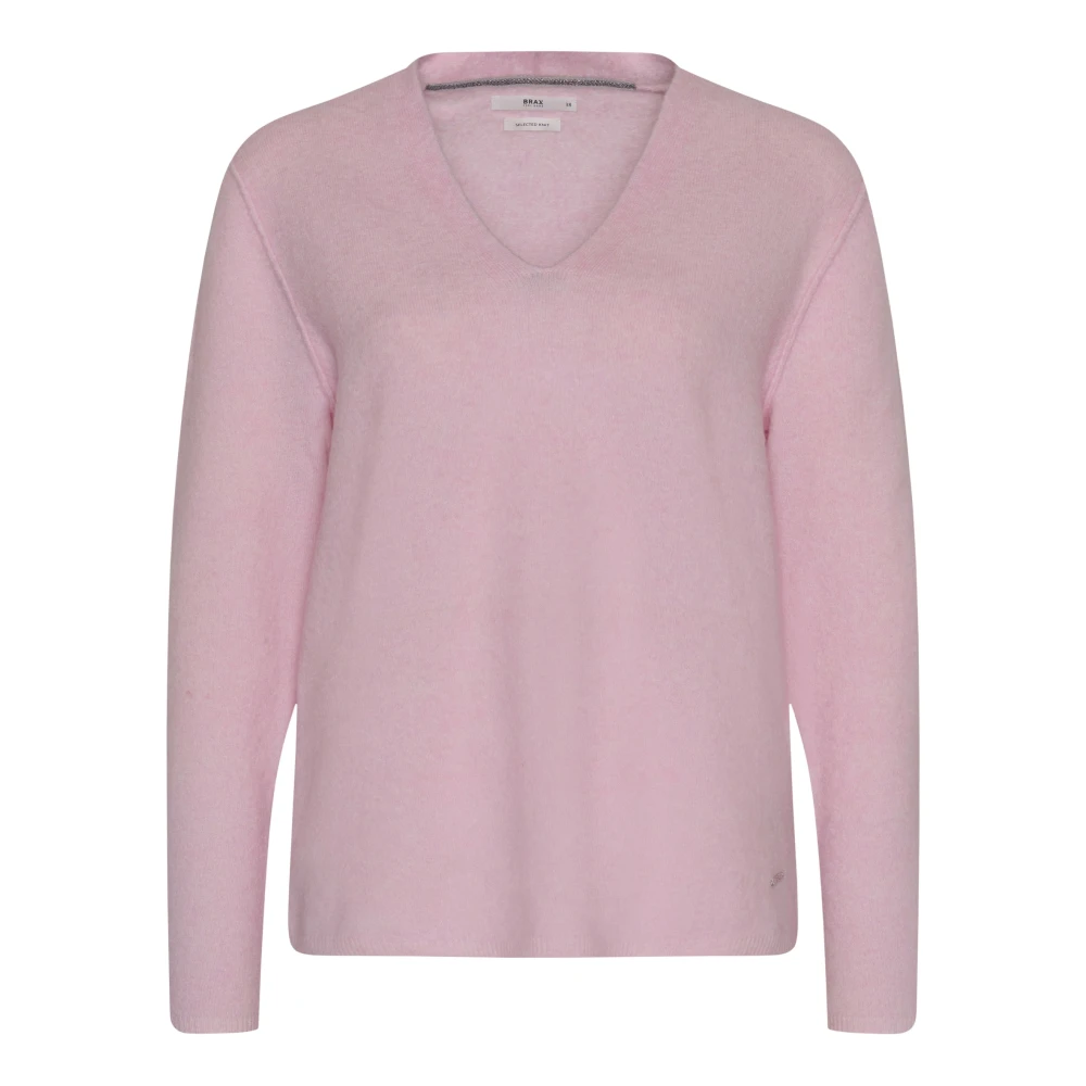 Knitwear > V-neck Knitwear - - Brax - Modalova