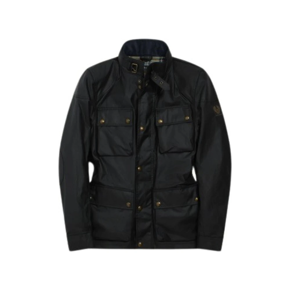 Belstaff , Light Jackets, Male, Blue, M, Light Jackets