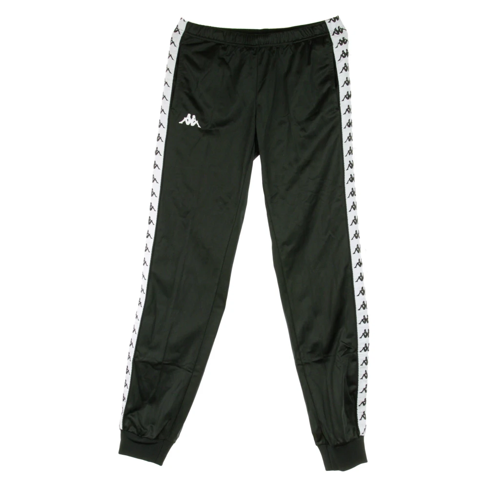 Kappa Smalle Dames Trainingsbroek Zwart Wit Black Dames