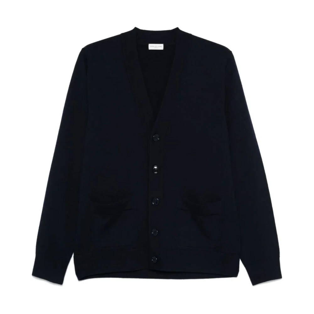Dries Van Noten Navy Vest 9700 M.k. Murdoch Blue Heren