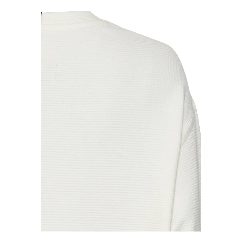 camel active Witte Melk Sweater White Heren