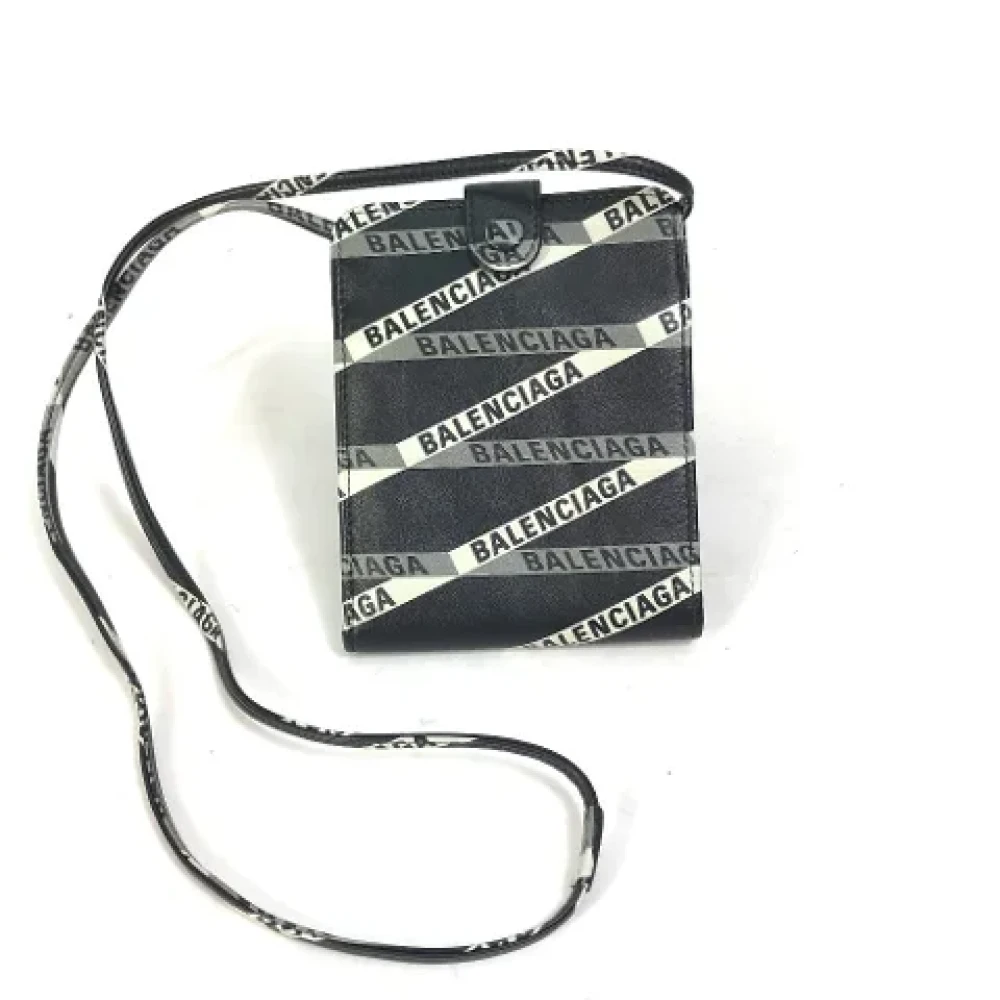 Balenciaga Vintage Pre-owned Leather balenciaga-bags Black Dames