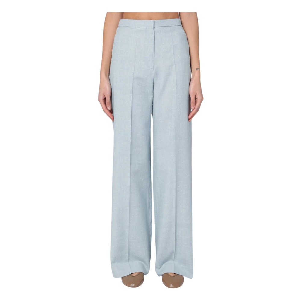 Trousers > Wide Trousers - - Loulou Studio - Modalova