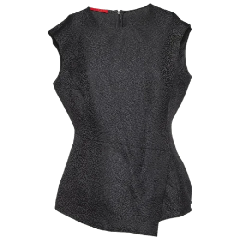 Carolina Herrera Pre-owned Fabric tops Black Dames