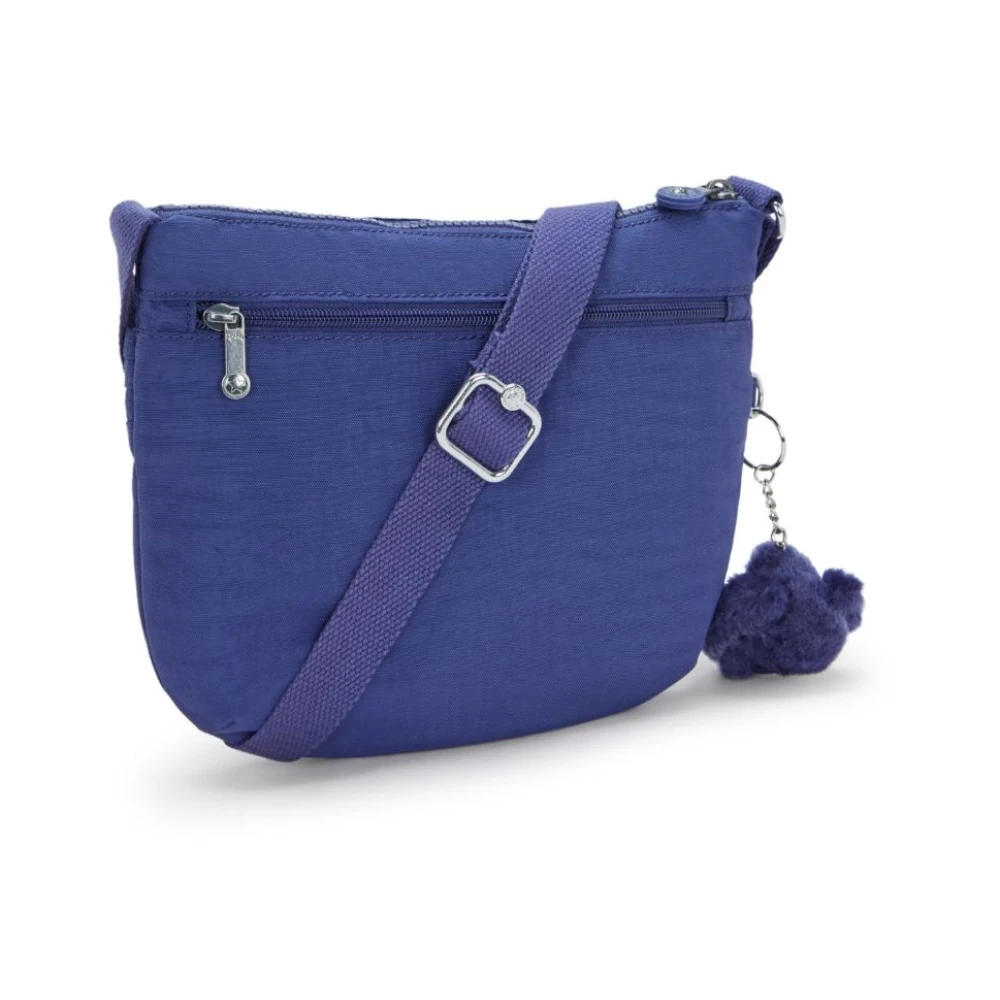 Kipling Compacte Crossbody Tas met Meerdere Zakken Blue Unisex