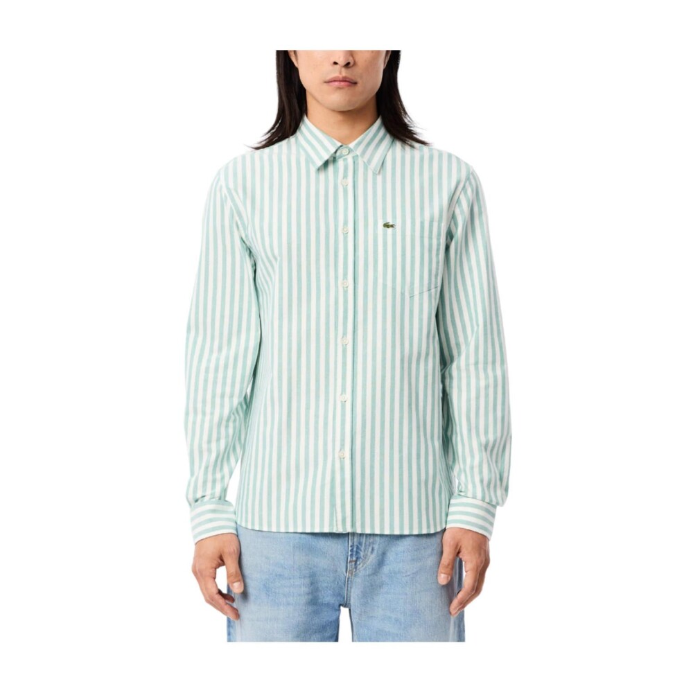 Lacoste striped long sleeve best sale