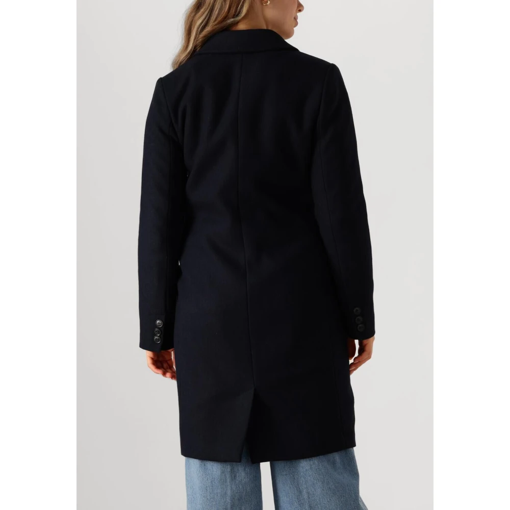 Modström Elegante Pamela Coat in Marineblauw Blue Dames
