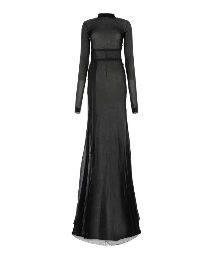 robe-longue-maxi-col-rond-a-manches-longues