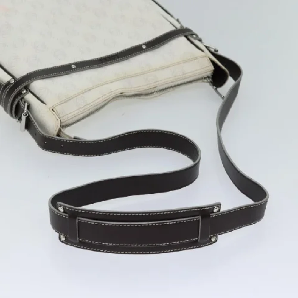 Loewe Pre-owned Canvas shoulder-bags White Dames
