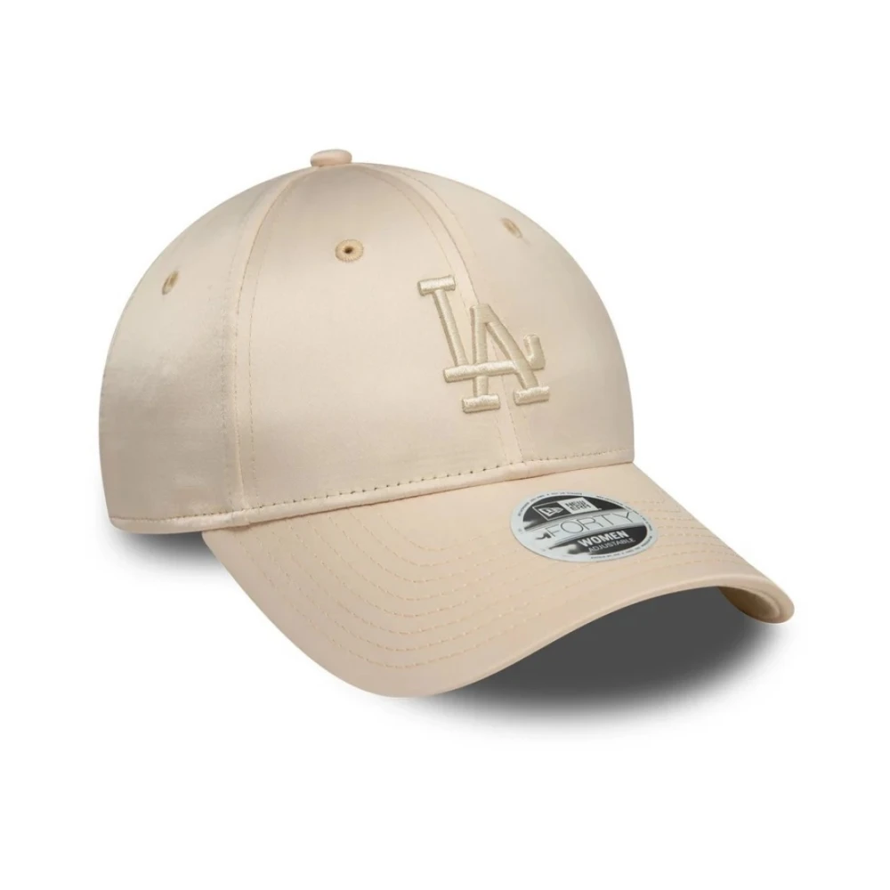 new era LA Dodgers Satin 9Forty Damespet Beige Heren