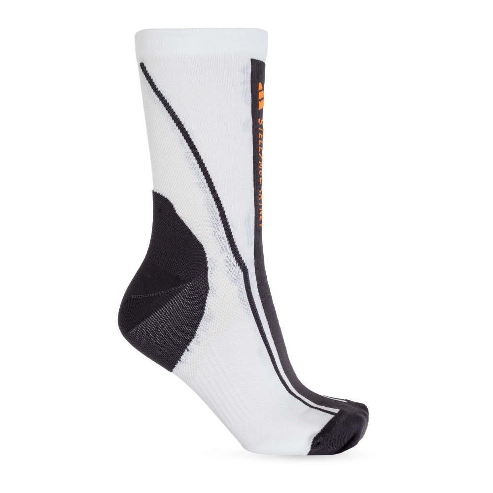 adidas by stella mccartney Logo Sokken White Dames
