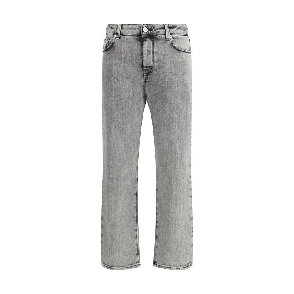 Fabiana Filippi Vintage Gewassen Straight Leg Jeans Gray Dames