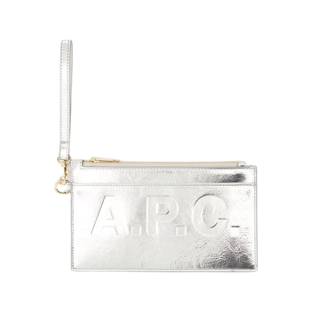 A.p.c. Donna Grigio Borse, Taglia Unica, New,