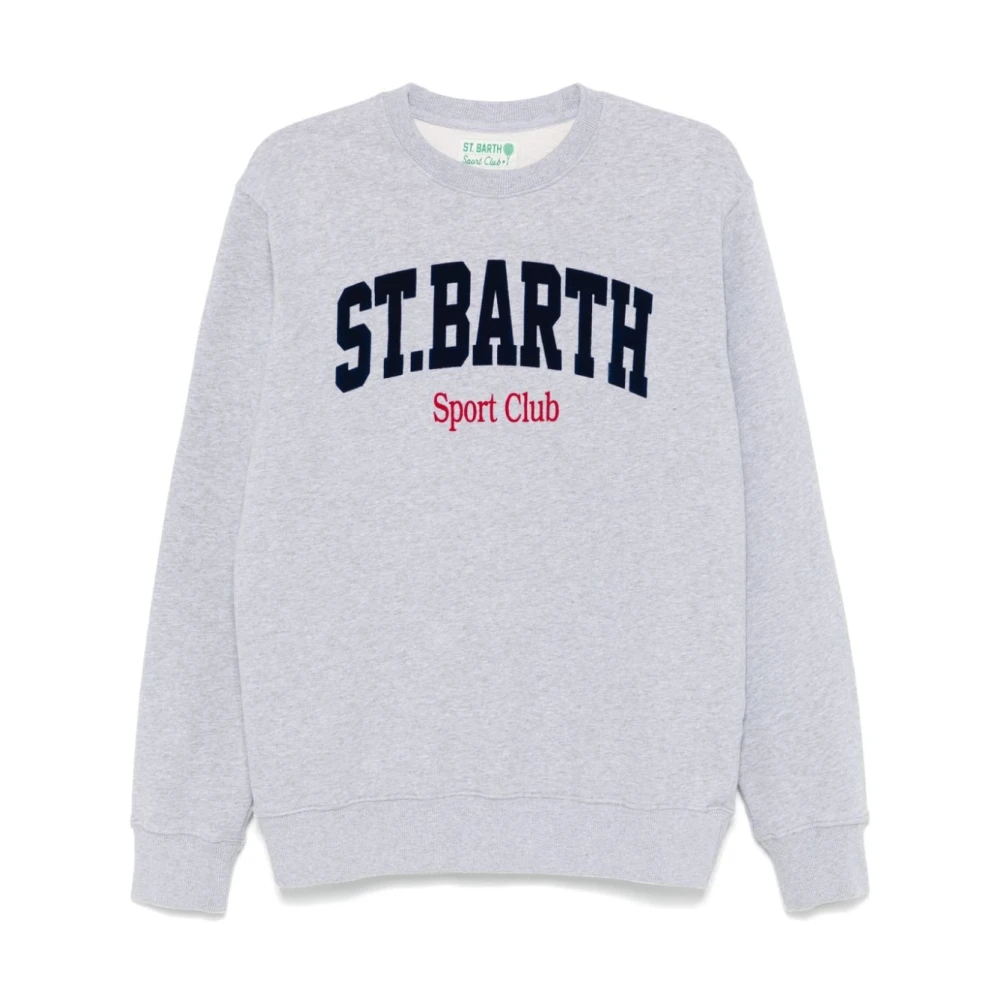 MC2 Saint Barth Grijze Sweaters voor Mannen Gray Heren
