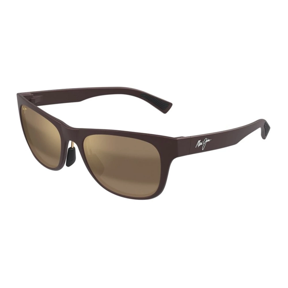 Maui Jim Unisex Brown Kapeau Sunglasses - Sunglasses - 54 Mm - Accessories