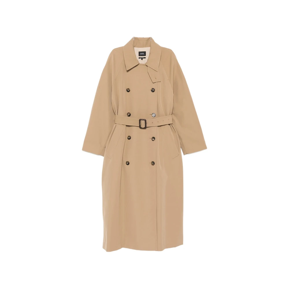A.p.c. Women's Beige Trench Coat