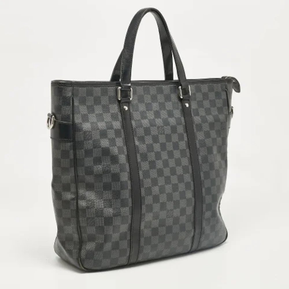 Louis Vuitton Vintage Pre-owned Leather totes Black Dames