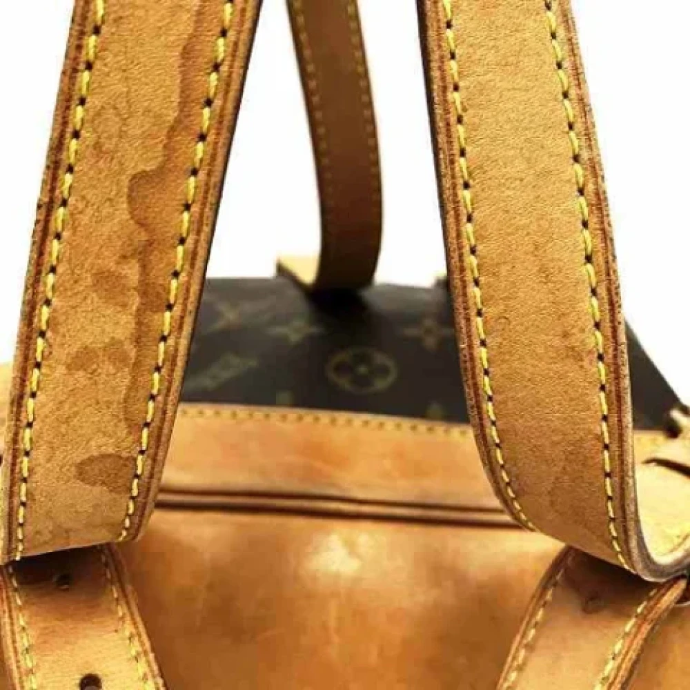 Louis Vuitton Vintage Pre-owned Canvas backpacks Brown Dames