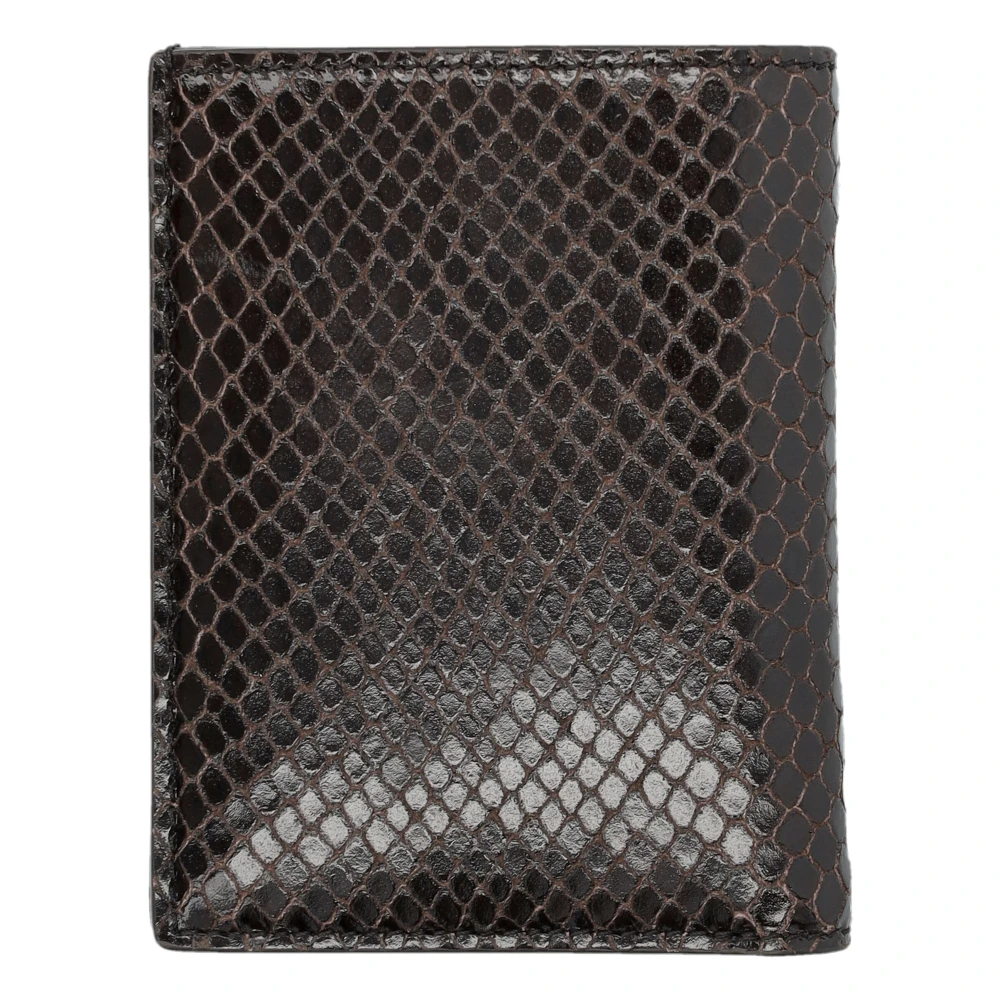 Tom Ford Kaarthouder met Python Print Black Heren